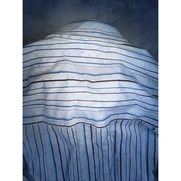 NWT $80 Sean John Stitched Floral LONG SLEEVE SHIRT 2XL XXL - Picture 12 of 12